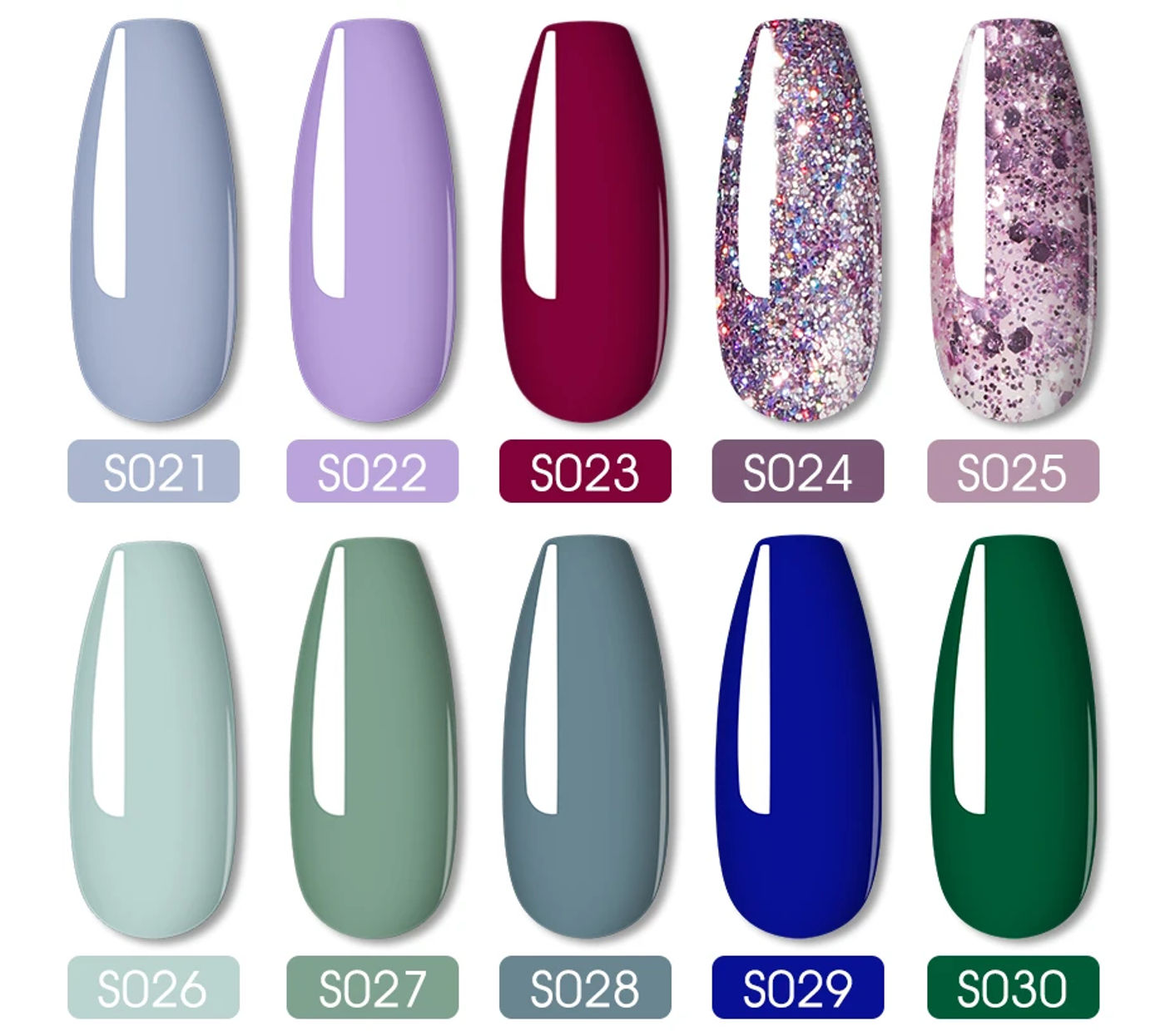 Description Picture 5 of itemROSALIND Nail Gel Soak Off Semi Permanent Nail Polish Base Top Coat Vernis Manicure For Long Lasting Nail Art Mini Bottle