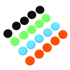 4PCS C8 501B Flashlight Switch Caps Black Green Orange White Waterproof Silicone Rubber Pad Button Cap Light Torch Switch Hat