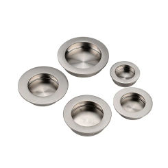 4pcs 304 Stainless Steel Recessed Flush Pull Finger Insert Sliding Door Handle FLAT Cabinet Pulls Drawer Hardware