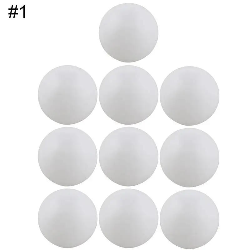 Description Picture 3 of item10pcs/Lot White Balls Balls Pong Balls Ball Table Practice Washable pong Drinking Tennis White R3V3