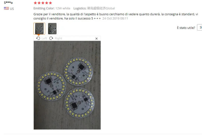 Description Picture 2 of item1Pc Round 220-240V LED Chip SMD for Bulb Warm White Light Plate Bulb Lamp Bean Aluminum AC220V LED Chip 15W 12W 9W 7W 6W 5W 3W