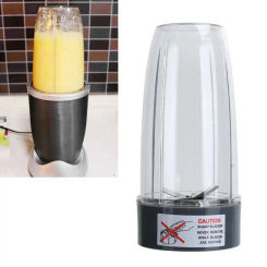 32OZ Juicer Cup with Extractor Cross Blade Fit for 600W 900W  Blender Replacement Parts Blender Blade with Container