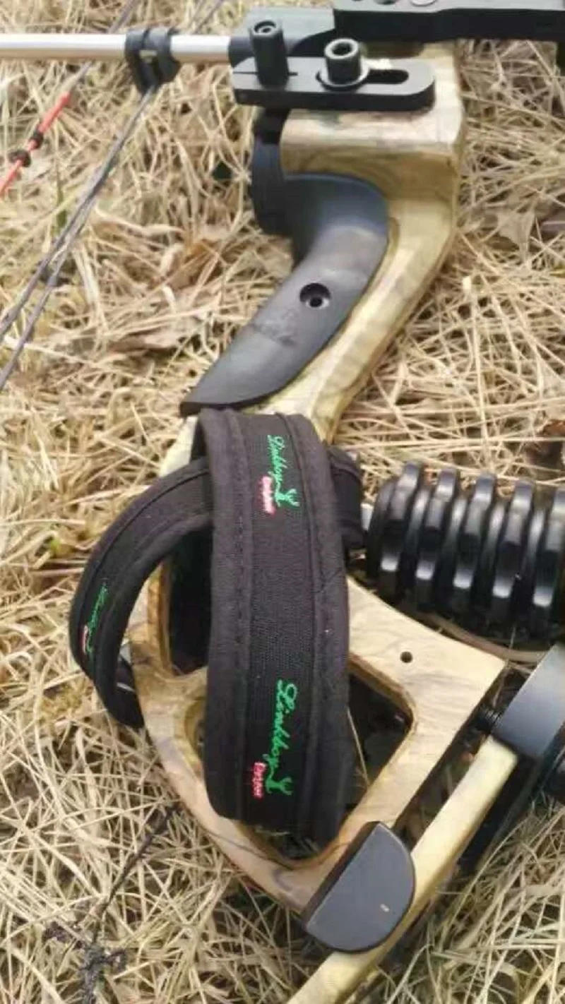 Description Picture 6 of item1pcs Linkboy Archery Compound Bow Adjustable Braided Wrist Sling Strap Hunting Shooting Target Practice Sports Accessories