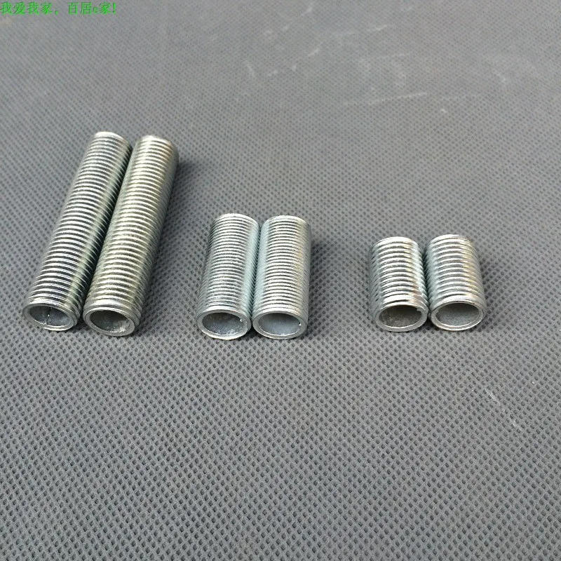 Description Picture 4 of item10pcs/lot M14 Dental Tube with 1.0mm or1.5mm Tooth Pitch Full Hollow Threaded Tube Connection Pipe for DIY Table Lamp/floor Lamp