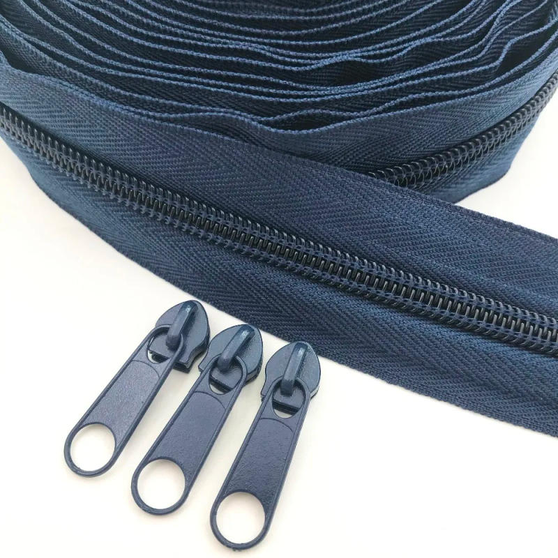 Description Picture 3 of item#5 10 Meter 24 Colors Nylon Coil Zippers by The Yard with 20pcs Sliders for DIY Sewing Tailor Crafts Bags