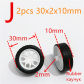 2pcs 30x2x10mm