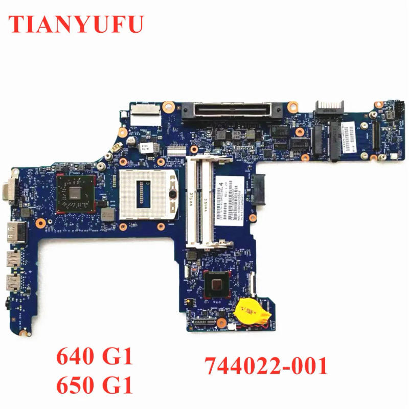 Description Picture 2 of itemFor HP ProBook 650 G1 640 G1 Laptop Motherboard HM86 DDR3L 744022-001 744022-501 HD 8750M 1GB Mainboard 100% test work