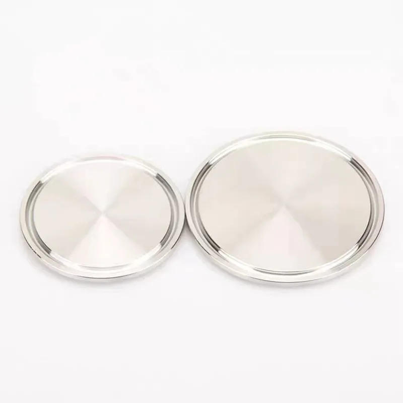 Description Picture 4 of item0.5''---10.5''Sanitary Blind Cover End Cap , SS 304 Stainless Sanitary Tri-Clamp Home Brew