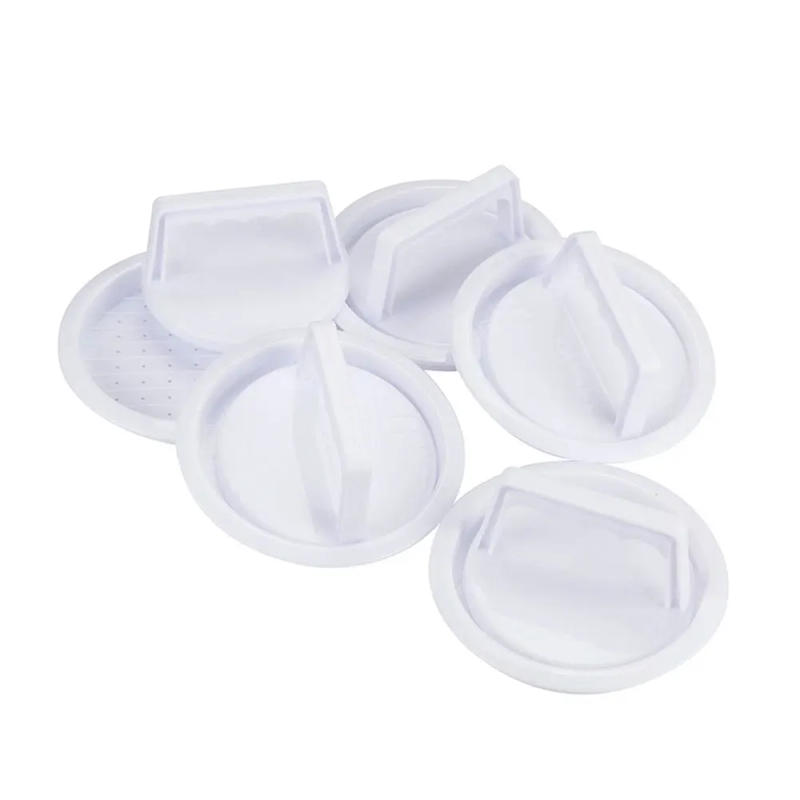 Description Picture 3 of itemSilicone world Hamburger Press Plastic Burger Meat Press Patty Maker BBQ Burger Maker Mould Kitchen Tool Hamburger Making Molds