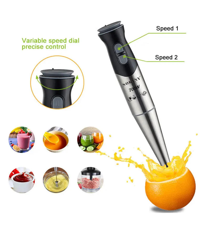 Description Picture 6 of itemHand Mixer Electric Meat Cutter Kitchen Appliance Parts Home Professional Submersible Blender Food Processors Cake Mixer Beater