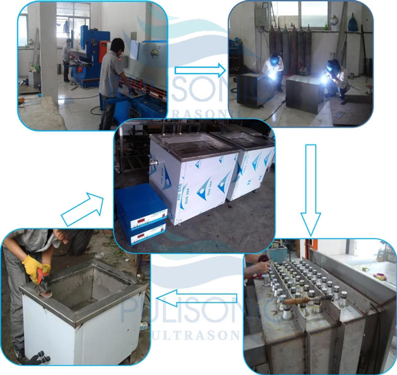 Description Picture 2 of itemCar Engine Circulating Automotive Parts Ultrasonic Cleaning Equipment Time Adjustable