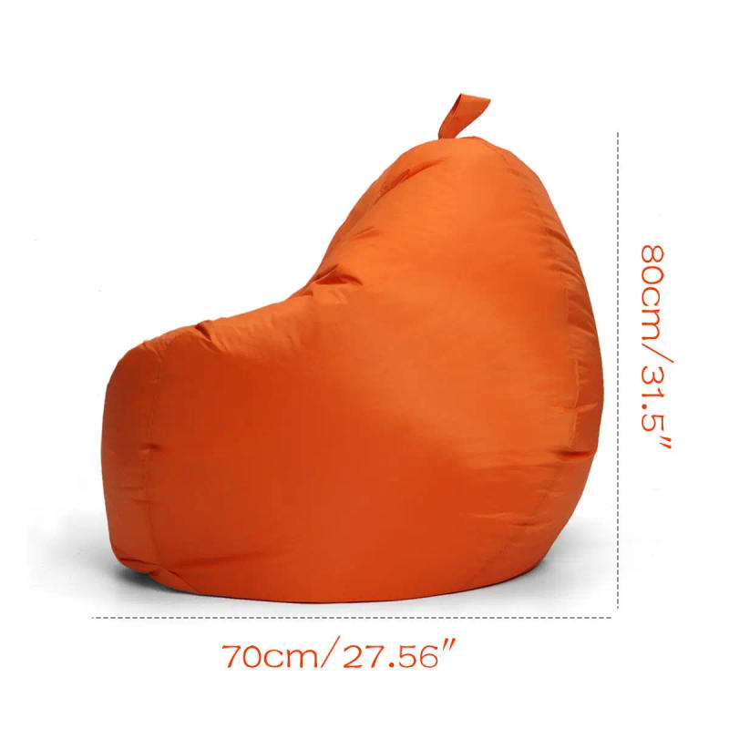 Description Picture 6 of itemBeanBag Sofas Cover Chair No Filler 420D Oxford Waterproof Lounger Seat Bean Bag Pouf Puff Couch Tatami Living Room A2581904