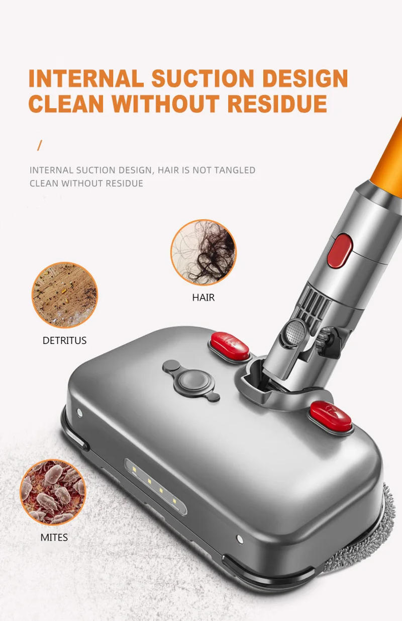 Description Picture 4 of itemHousehold Vacuum Cleaner Mop Floor Brush Electric Vacuum Cleaning Machine Wet and Dry Mopping Cleaning All-in-one Machine