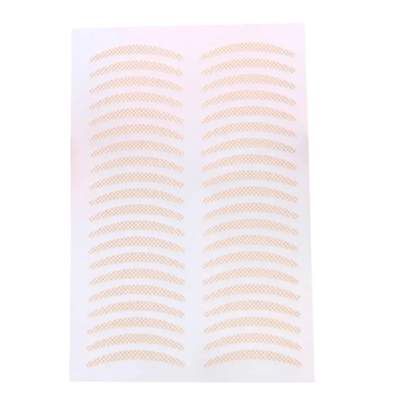 Description Picture 6 of item240pcs/Pack Gauze Mesh-Lace Invisible Double-fold Eyelid Sticker Transparent Invisible Self-adhesive Eyelid Tape Sticker