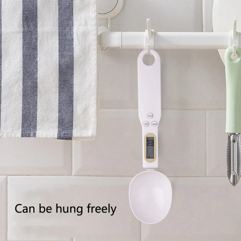 Description Picture 5 of item500g/0.1g measuring Scale LCD Digital Kitchen Measuring Spoon Electronic Food Weight Spoon Scale Cake baking accessories