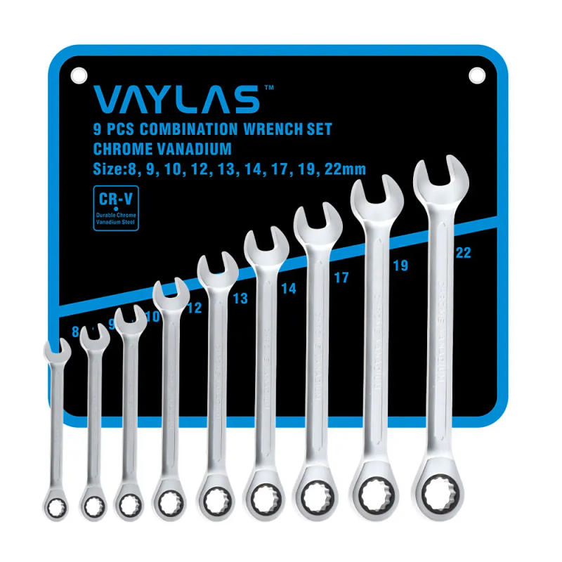 Description Picture 3 of itemRatchet Key Wrench Set 7p/9p/10p/12p Spanner Tools Set Dull Polish 72T Ratcheting Fixed Head Workshop Hand Tools