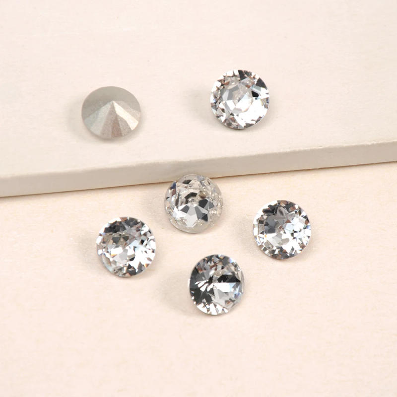 Description Picture 5 of itemYANRUO 10pcs 1088 Chaton Crystal 5A Fancy Glitter Glass Loose Rhinestones Crafts 3D Design Accessories For Nail Art Decorations