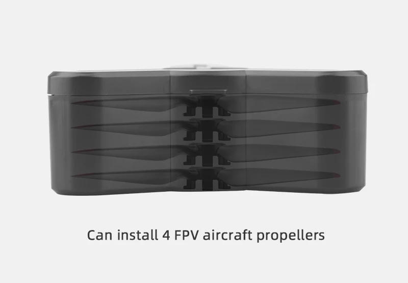 Description Picture 6 of item5328S Propeller Storage Box For DJI FPV Combo CW CCW Wing Fan Blade Anti-Squeeze Protection Box Drone Accessories