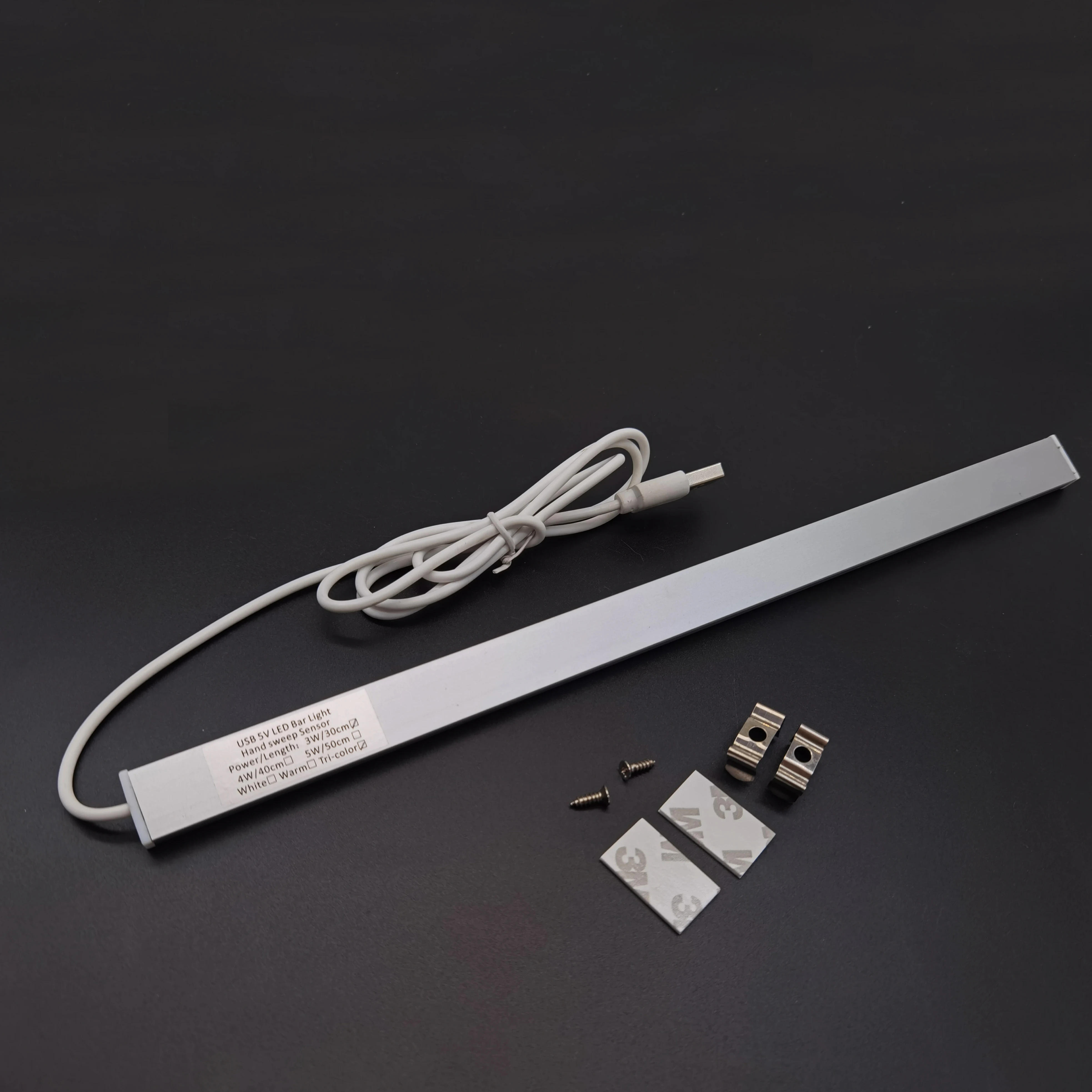 Description Picture 5 of item30 40 50cm PIR Motion Sensor Hand Scan LED Night light 5V USB Bar lamp Bedroom Desk lamp Reading home Kitchen Wardrobe Decor