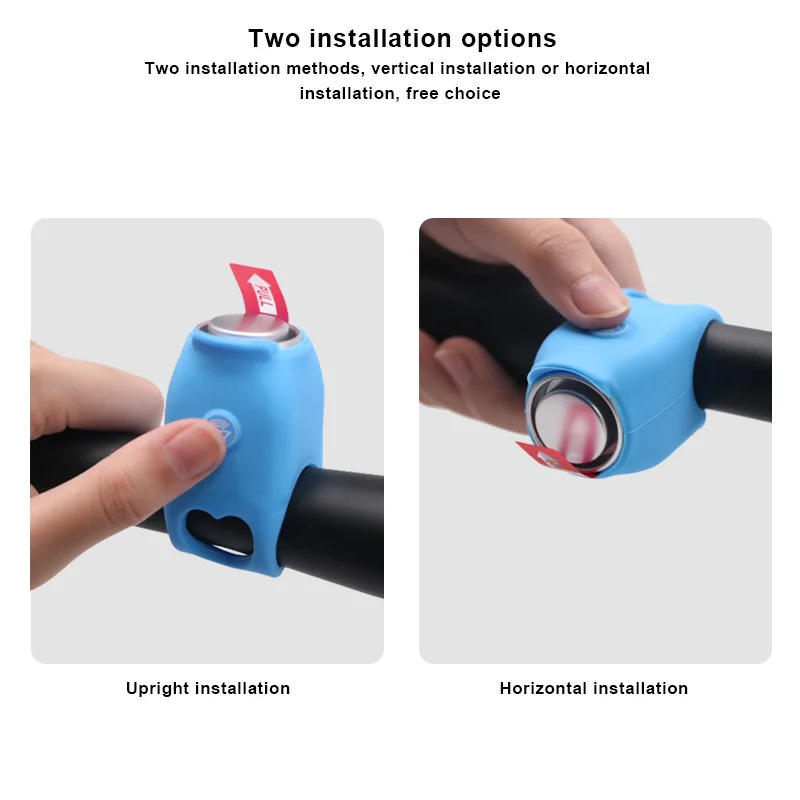 Description Picture 5 of itemElectric Bicycle Bell 120 dB Horn Rainproof MTB Cycling Handlebar Silica Gel Shell Ring Road Bike Portable Bells Accessories