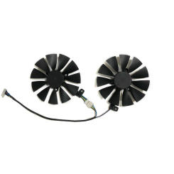 2Pcs/Set,T129215SH,GPU Card Fan,Graphics Cards Cooler,For ASUS RTX 2080ti Dual OC Cooling