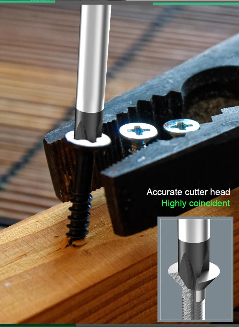 Description Picture 3 of itemLAOA 1pcs Slotted Screwdriver S2 Material Phillips Screwdrivers Double Color handle Screw Driver With Magnetism