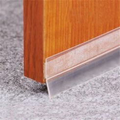 1M Silicone Transparent Sealing Strips Windproof Waterproof Adhesive Tapes Wall Stickers for Home Bathroom Bar Door Window