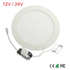 AC/DC 12V 24V led downlight 3W 4W 6W 9W 12W 15W 25W Recessed Ceiling Panel Indoor Spot Down Light 12V 24V + Driver