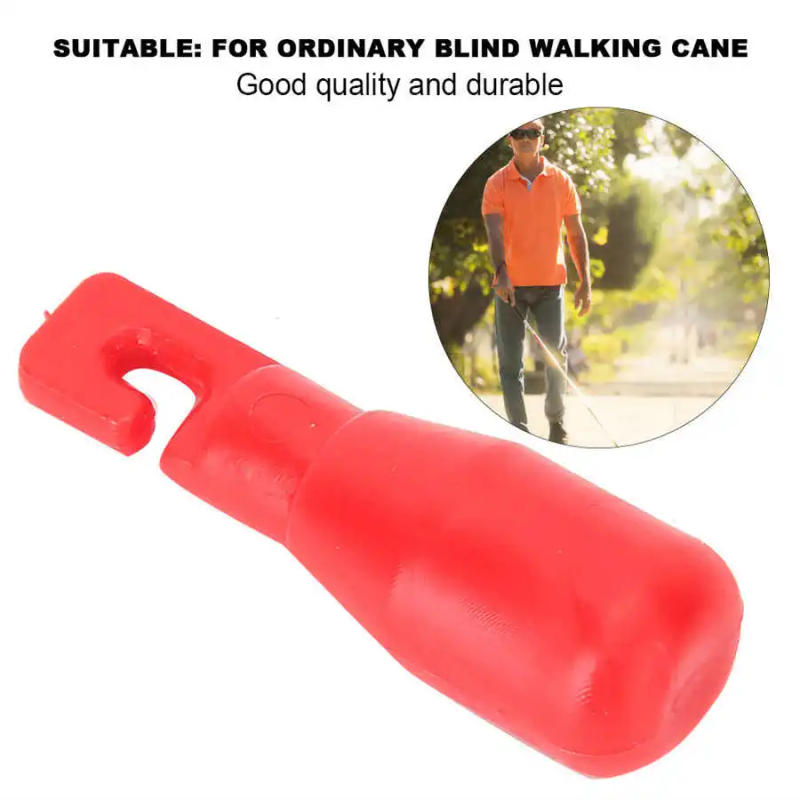 Description Picture 6 of item2pcs Hook Type Cane Tip Replacement Accessory for Blind Walking Cane Walking Stick Crutches Cane Tip Seniors Mobility Aids