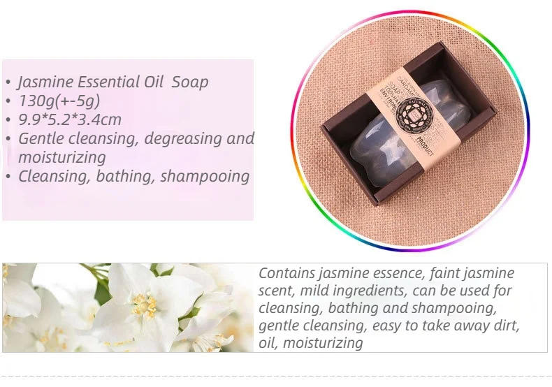 Description Picture 5 of item130g Goat Milk Soap Essential Oil Soap for Bamboo Charcoal,Papaya, Sandalwood, Honey, Lemon, Coffe ,Lily