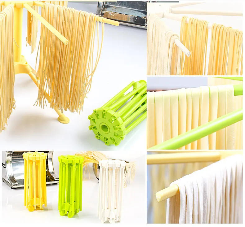 Description Picture 6 of itemFoldable Pasta Drying Rack Spaghetti Dryer Stand Noodles  Holder Hanging   Cooking Tools WF