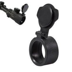 Scope Lens Cover Flip Spring Up Quick Open Lens Dust Cover Caps for Different Size Caliber Riflescopes