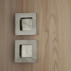 2Pcs Recessed Cabinet Pulls 304/201 Stainless Steel Sliding Door Handgrips Furniture Finger Pull Handle Kitchen Cupboards Knobs