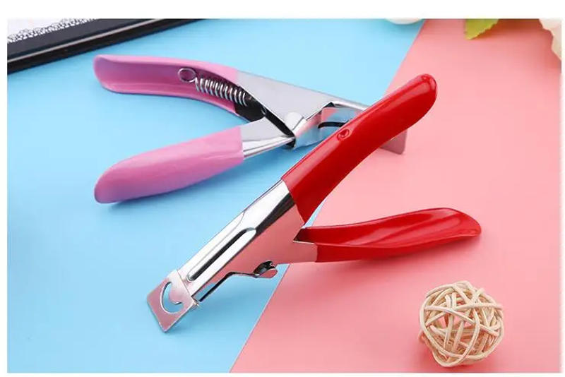 Description Picture 4 of itemU-Shaped Professional Nail Clippers False Acrylic Tips Scissors Trimmer Cutters Stainless Steel Trimmers Manicure Tools Clipper