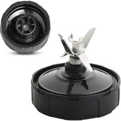 6 Fins Blender Blade Compatible With Nutri Ninja  Replacement Parts  for  Auto iQ Seires  (Female Finish Only)