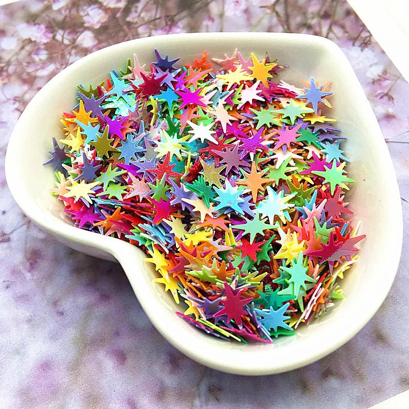 Description Picture 6 of itemCat Paw Flower Start Heart Shape Loose Sequins for Crafts Paillettes Glitter Nail Art Decoration Sequin DIY Confetti Accessories