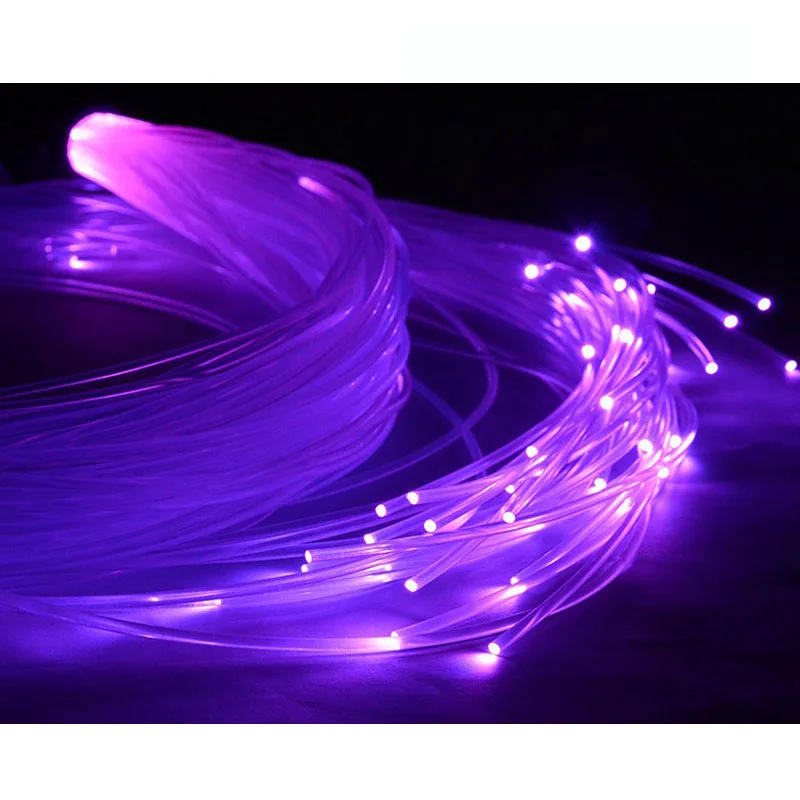 Description Picture 3 of itemMixed 0.5mm/ 0.75mm/1mm End Glow PMMA Plastic Optic Fiber Cable For DIY Ceiling Starry Sky Lights
