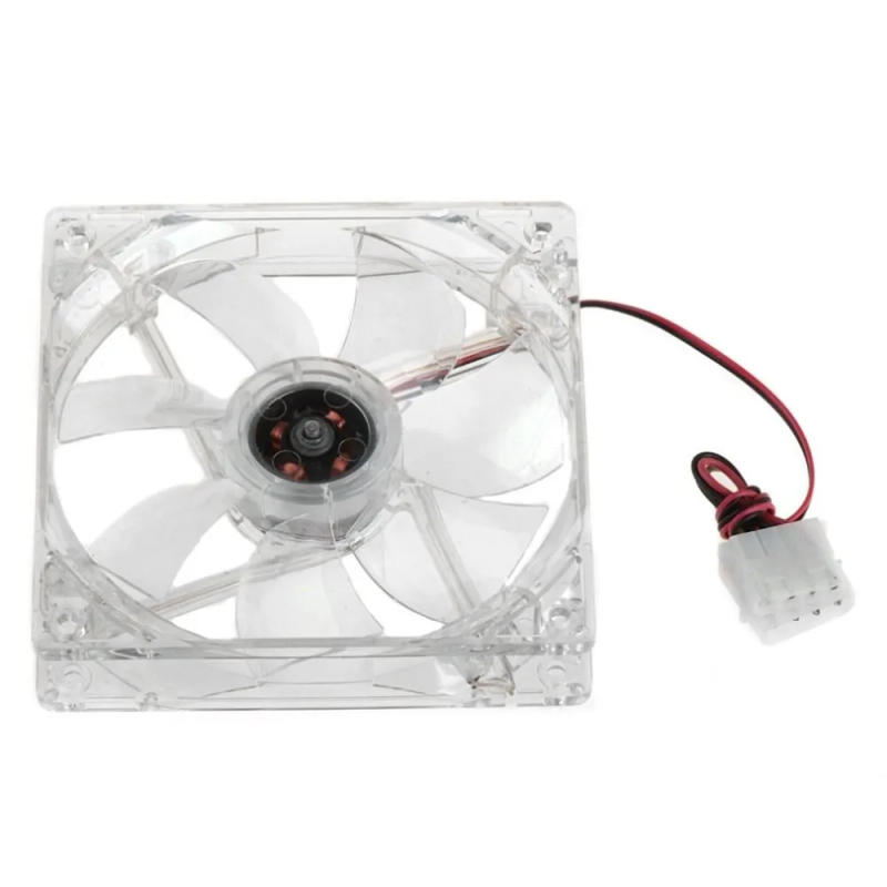Description Picture 5 of item12V 0.20A 80mm CPU Cooler Fan 4 LED Silent PC Computer Case Cooler Cooling Fan Mod blue and Colorful Light