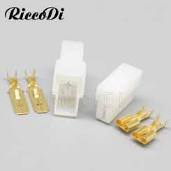 1-20kits 2 Pin Automotive Connector Wiring Harness Connector Plug with Terminal 180908-5 180907-5