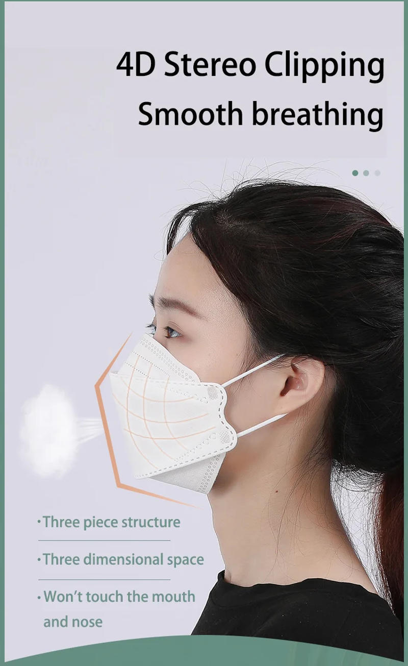 Description Picture 5 of item10-200 Pieces ffp2 CE Mask fpp2 Approved kn95 Mascarillas Masks Kn95 Certified Black Mouth Caps Mask for Men Women FFP2MASK