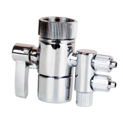 Tap Adaptor Water Filter Inlet and Outlet Shut Valve