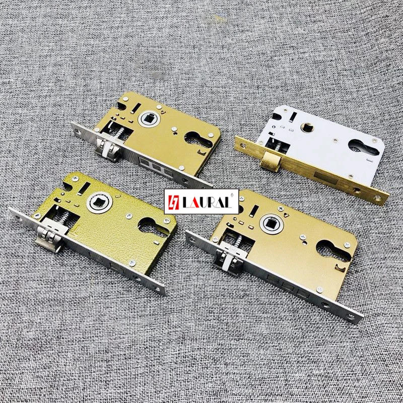 Description Picture 2 of itemLock Hardware Fittings Safety Silent Lock Adjusted Tongue Direction Lock Core Room Wooden Lockcase 58X50 Lock Body