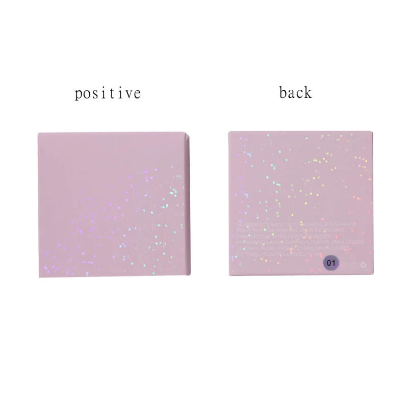 Description Picture 5 of itemWholesale Makeup Highlighters Private Label Glitter Highlight Powder Shiny Illuminator Pink Single Highlighter Palette With Logo