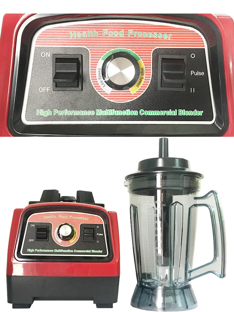 Description Picture 5 of itemXEOLEO Ice Smoothies Blender 3.9L Food Processor 3.3HP Commercial 2800W Heavy Duty Mixer Juicer Food Blender Juice Maker Crusher