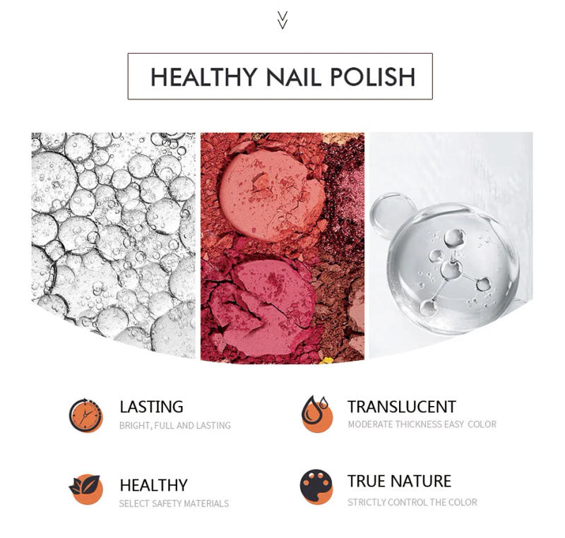 Description Picture 3 of itemCHUNSHU Glazed UV Gel Top Coat 10ml 2in1 No Wipe Translucent Color Varnish Seal Long Lasting High Gloss Semi Permanent Nail Art