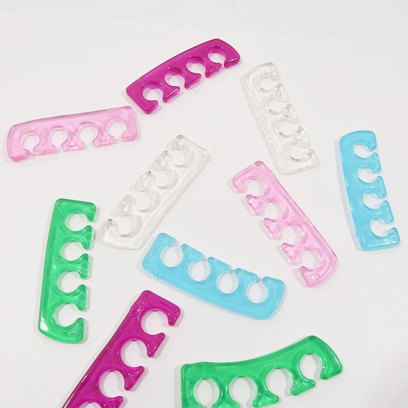 Description Picture 6 of itemSilicone Toe Spreaders for Nail Polish Application 2pcs Soft Finger Toe Separators 2.6*9.2cm Soft Gel Toe Spacers Nail Tools RT%