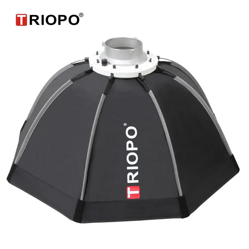Description Picture 4 of itemTriopo 55cm 65cm 90cm 120cm Photo Portabe Bowens Mount Octagon Umbrella Softbox + Honeycomb Grid Outdoor Soft Box for Flash