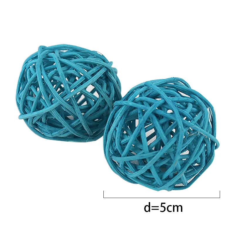 Description Picture 5 of item10pcs-Home Decorative Balls Rattan Craft Christmas Birthday Wedding Baby Shower Party DIY Ornament Decoraitons