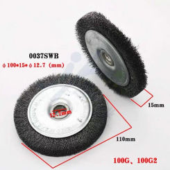 WENXING 100G 100G2 key cutting machine Steel wire brush accessory 0037SWB spare parts tools 100x15x12.7mm