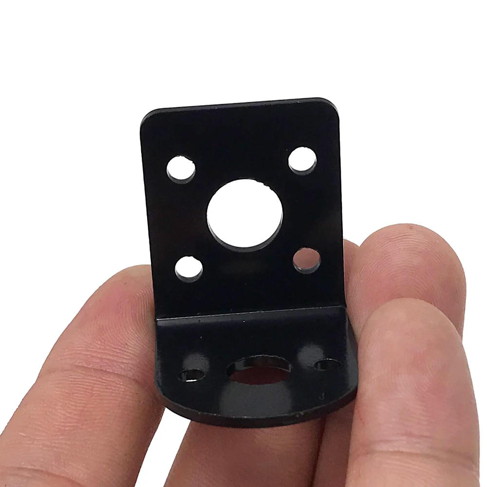 Description Picture 2 of itemElectric DC Motor Metal Installation Base Fixed Bracket Holder For Geared Motor 37MM Diameter Gearbox Model Toy Car Accessories